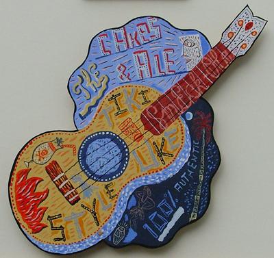 Tiki Style Uke by Jonny Hannah