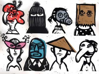 Masks Of The World by Jazmin Velasco