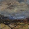 Blue Distance, Barley Fields by Louise Balaam