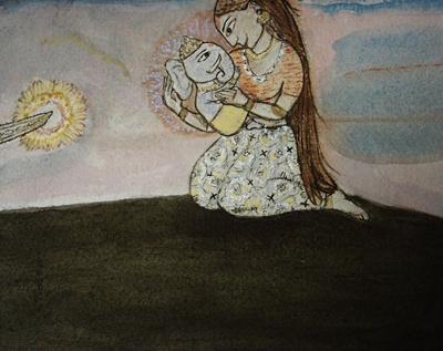 Mother & Child by David Hollington