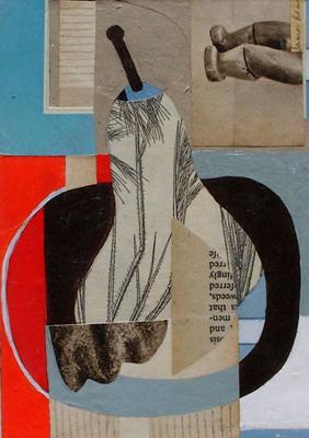 Pear With Primitive Legs by James Read