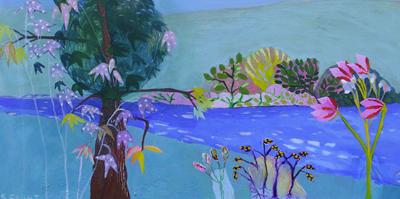 Landscape With Fritillaries by Suzy Fasht