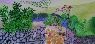 Scene By A River, Summer by Suzy Fasht