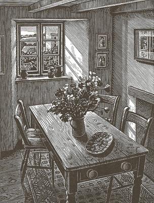 Cottage Interior, Cornwall by Howard Phipps