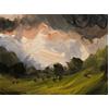 Setting Sun, Near Guzance by Robert Newton