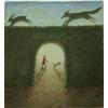 Hare, Fox & Leaping Hound by Greg Becker