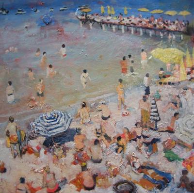 Beach With Pier by Will Smith