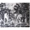 Fountains, Kensington Gardens by Emily Ault