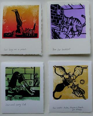 Sami's Polaroids, # 1 - 4 by Jazmin Velasco