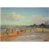 Pensarn Beach by David Lloyd Griffith