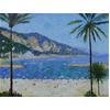 Looking East From Menton, Provence by Marcel Gatteaux