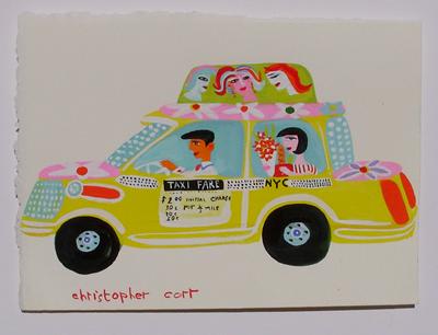 NYC Taxi by Christopher Corr