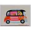 Orange Stripey Car by Christopher Corr