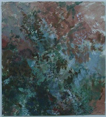 Red Garden by John Hubbard