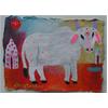 Spotty White Cow by Christopher Corr