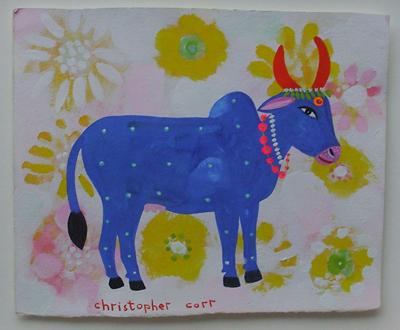 Flower Cow by Christopher Corr