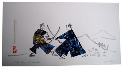 Mifune Training With His Mate by Jazmin Velasco