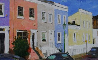 Callcott Street, Notting Hill Gate by Marcel Gatteaux