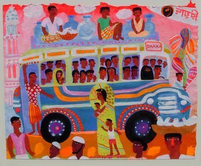 Dhaka Bus by Christopher Corr