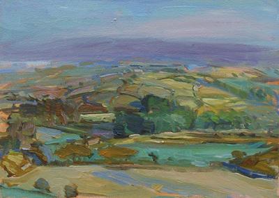 Cornish Landscape by Isobel Johnstone