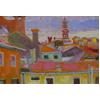 Venice, San Bartolomeo (Yellow) by Isobel Johnstone