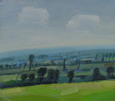 Looking Towards Arncott by Andrew Walton