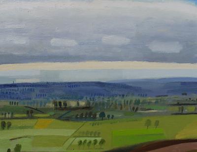 Otmoor From Beckley by Andrew Walton