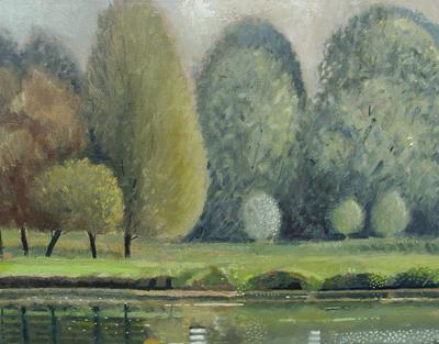 Thames Near Rose Island by Andrew Walton