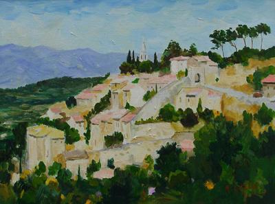 Bonnieux, Provence by Marcel Gatteaux