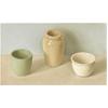 Green, Ochre & White On Grey & Blue by David Stubbs