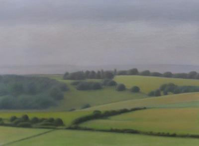 South Downs Near East Dean by David Stubbs