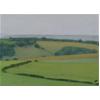Sussex Downs Near East Dean (Study) #1 by David Stubbs