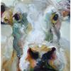 Series 3: Cow Painting #03 by Jelly Green