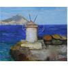 Windmill, Amorgos by Marcel Gatteaux