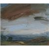 Burnt Sienna Cloud by Louise Balaam