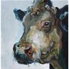 Series 3: Cow Painting #14 by Jelly Green