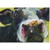 Series 3: Cow Painting #22 by Jelly Green