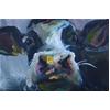 Series 3: Cow Painting #25 by Jelly Green