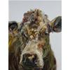 Portrait Of A Cow #5 by Jelly Green