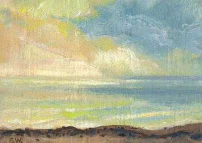 Summer's Day By The Sea by Gerry Whybrow