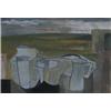 Pots In A Stormy Landscape by John Taylor