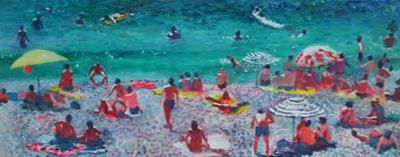 Beach At Antibes by Will Smith