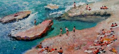 Bathers On The Rocks by Will Smith