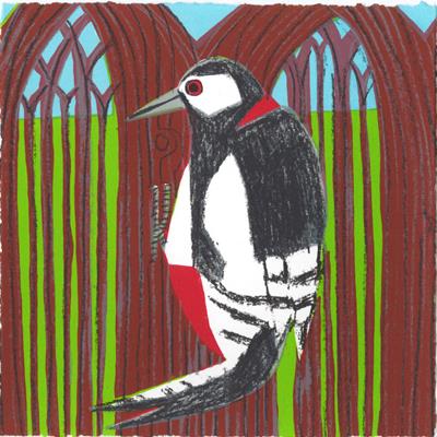 Woodpecker by Kittie Jones