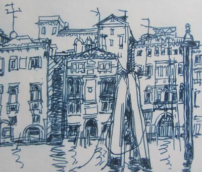 Venice, Grand Canal From S. Vio by Isobel Johnstone