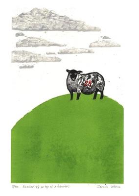 Sheep On Tumulus by Jazmin Velasco