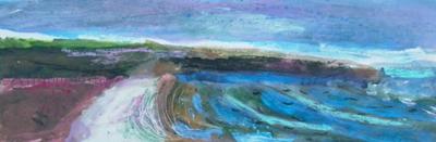 Abermawr Beach II by Sandy Dooley