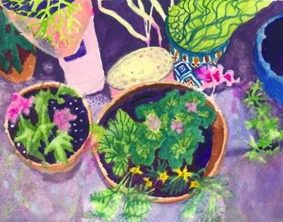 Garden Pots by Suzy Fasht
