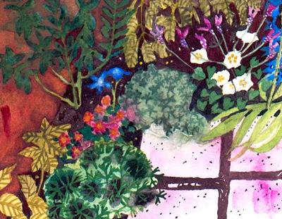 Garden Corner by Suzy Fasht
