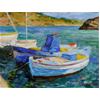 Fishing Boats, Panormos, Crete by Marcel Gatteaux